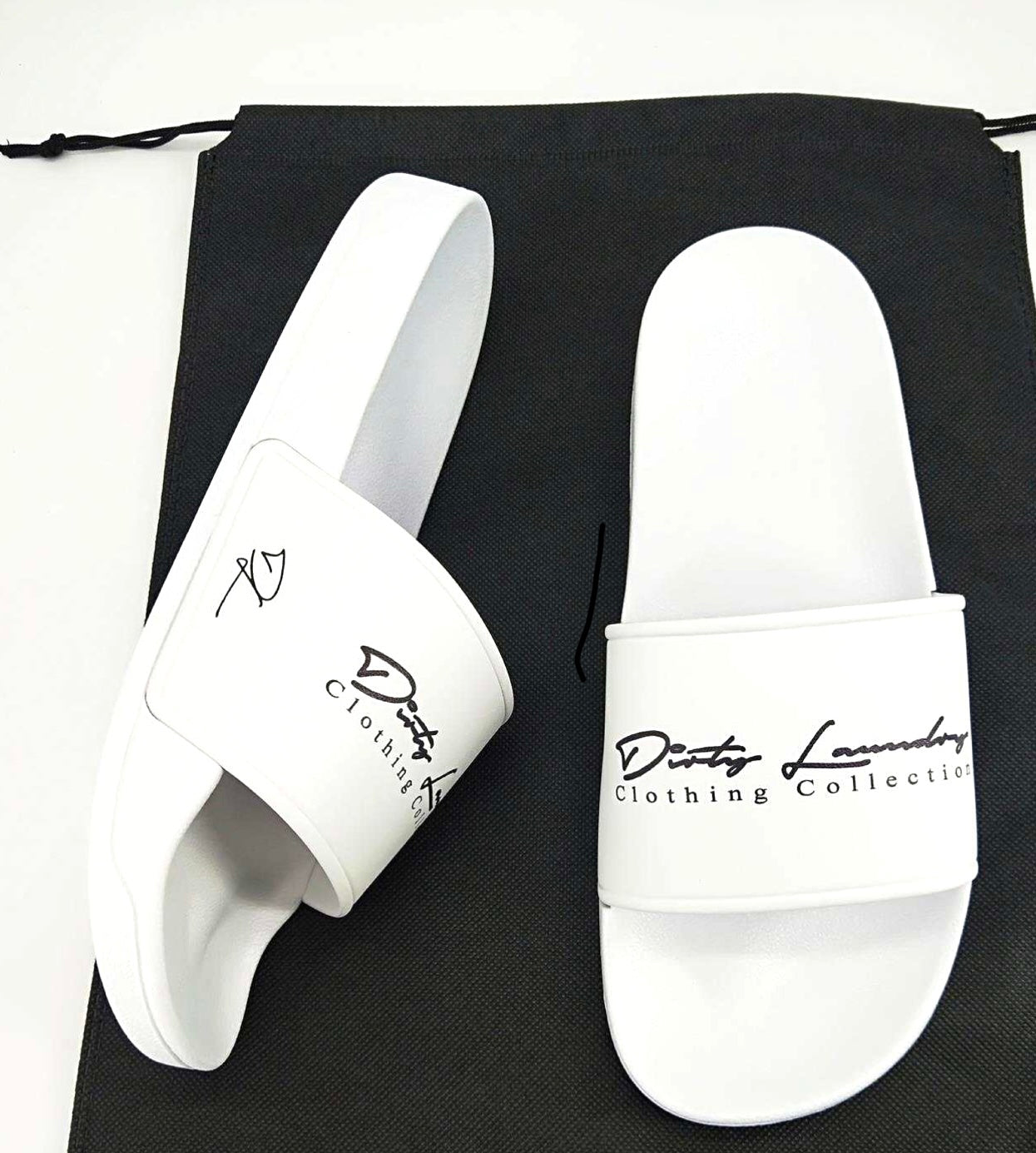 White Dirty Laundry Slides