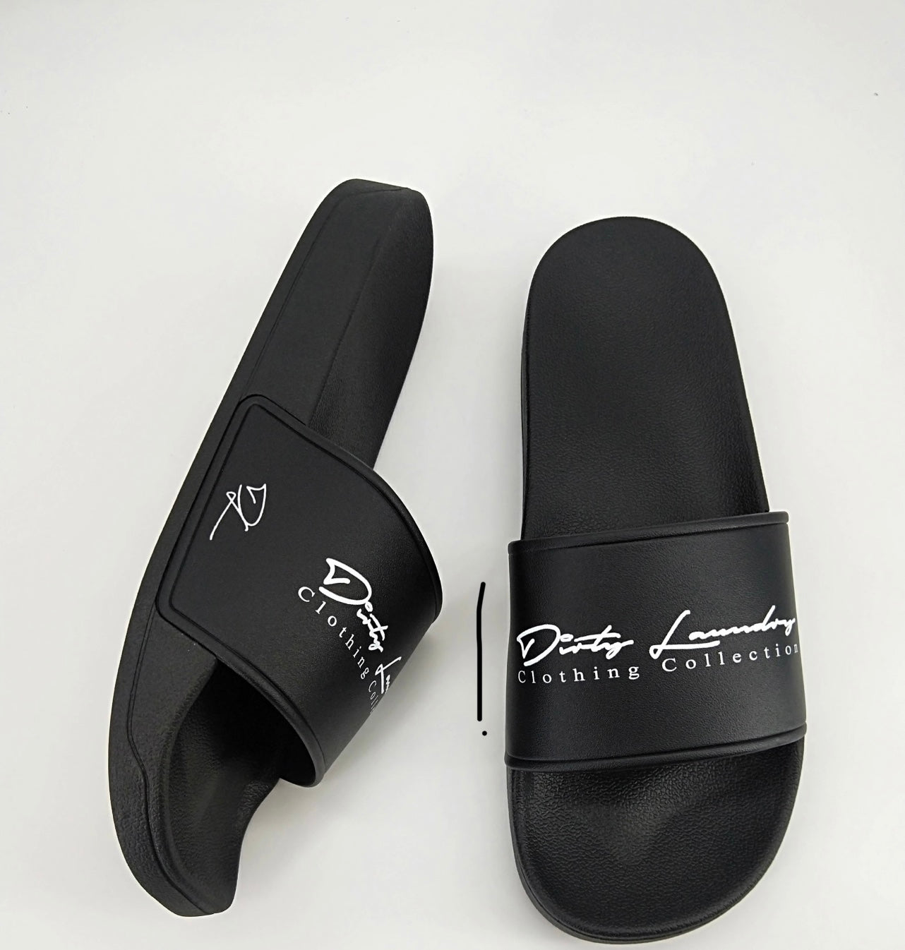 Black Dirty laundry Slides