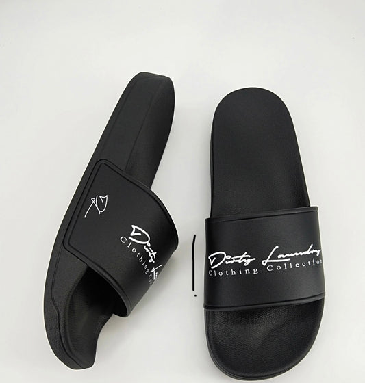 Black Dirty laundry Slides